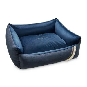 Allure Luxury Dog Bed by Oh Charlie - Navy Blue