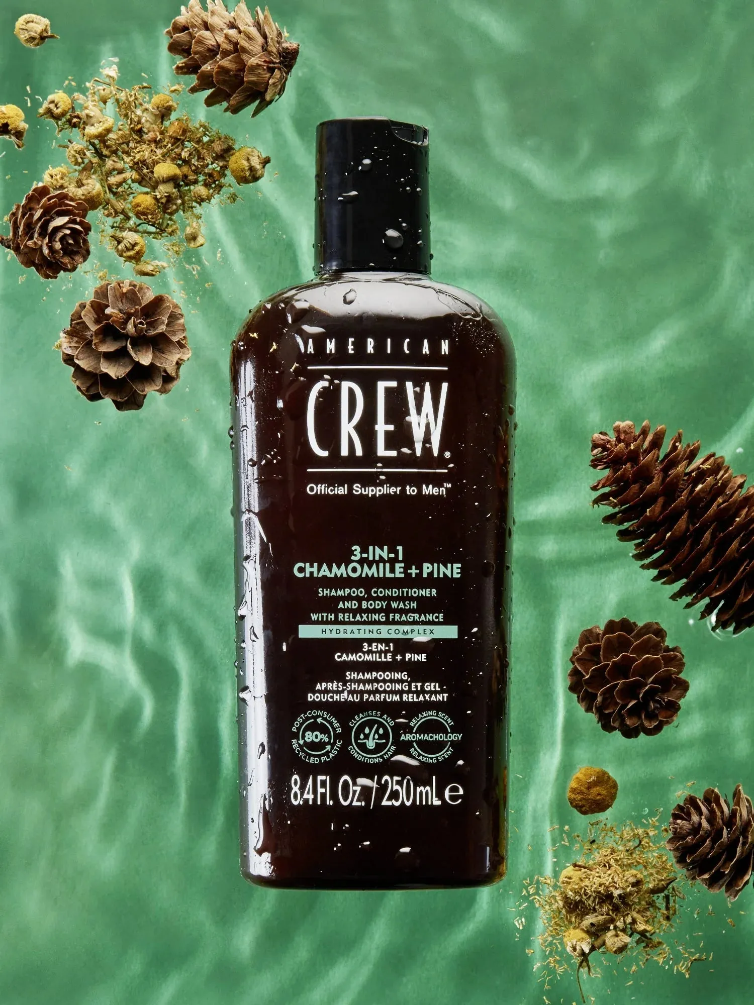 American Crew 3-IN-1 Chamomile   Pine 450ml