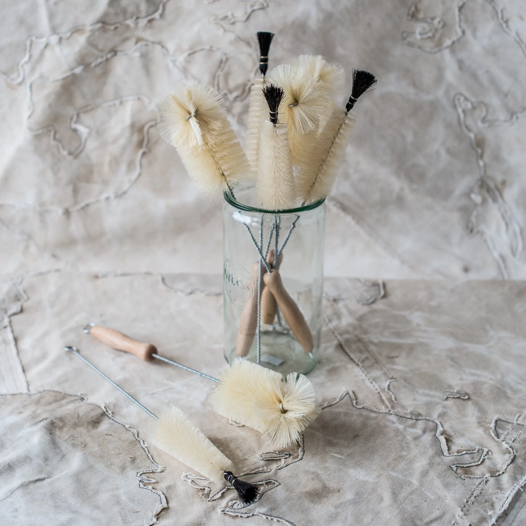 Bottle Brushes with Selection of Tips and Sizes
