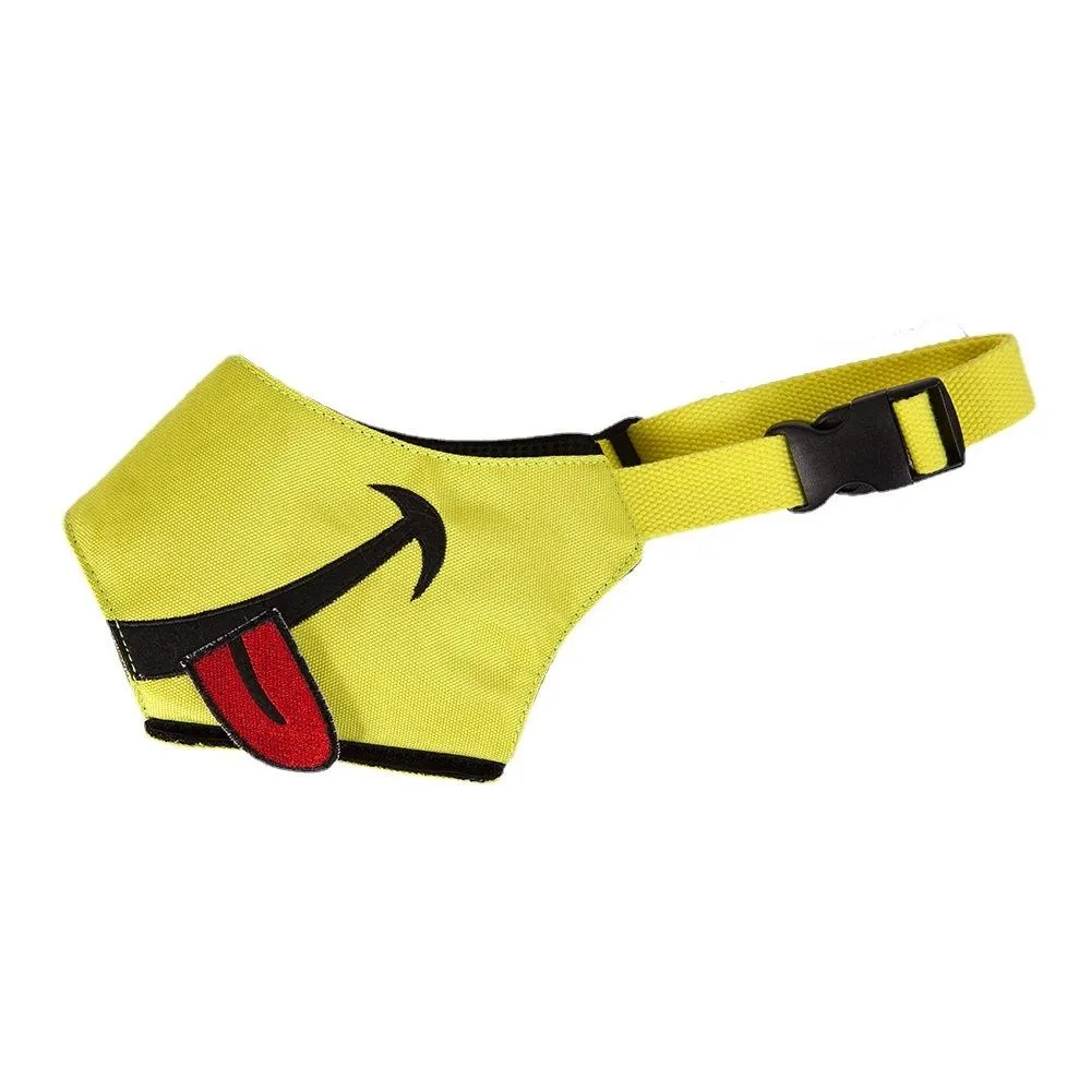 Cartoon Dog Mouth Cover Anti-Bite Nylon Dog Mask - Size L