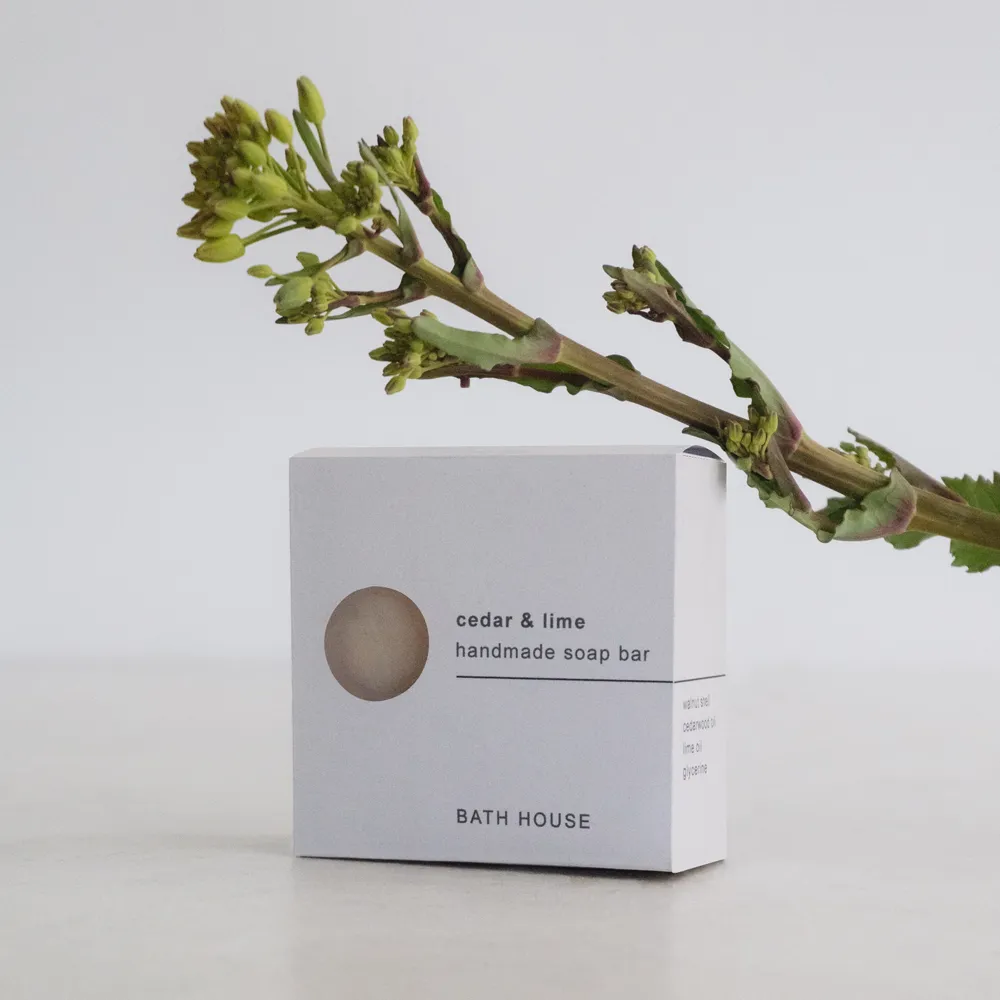 CEDAR & LIME HANDMADE SOAP BAR