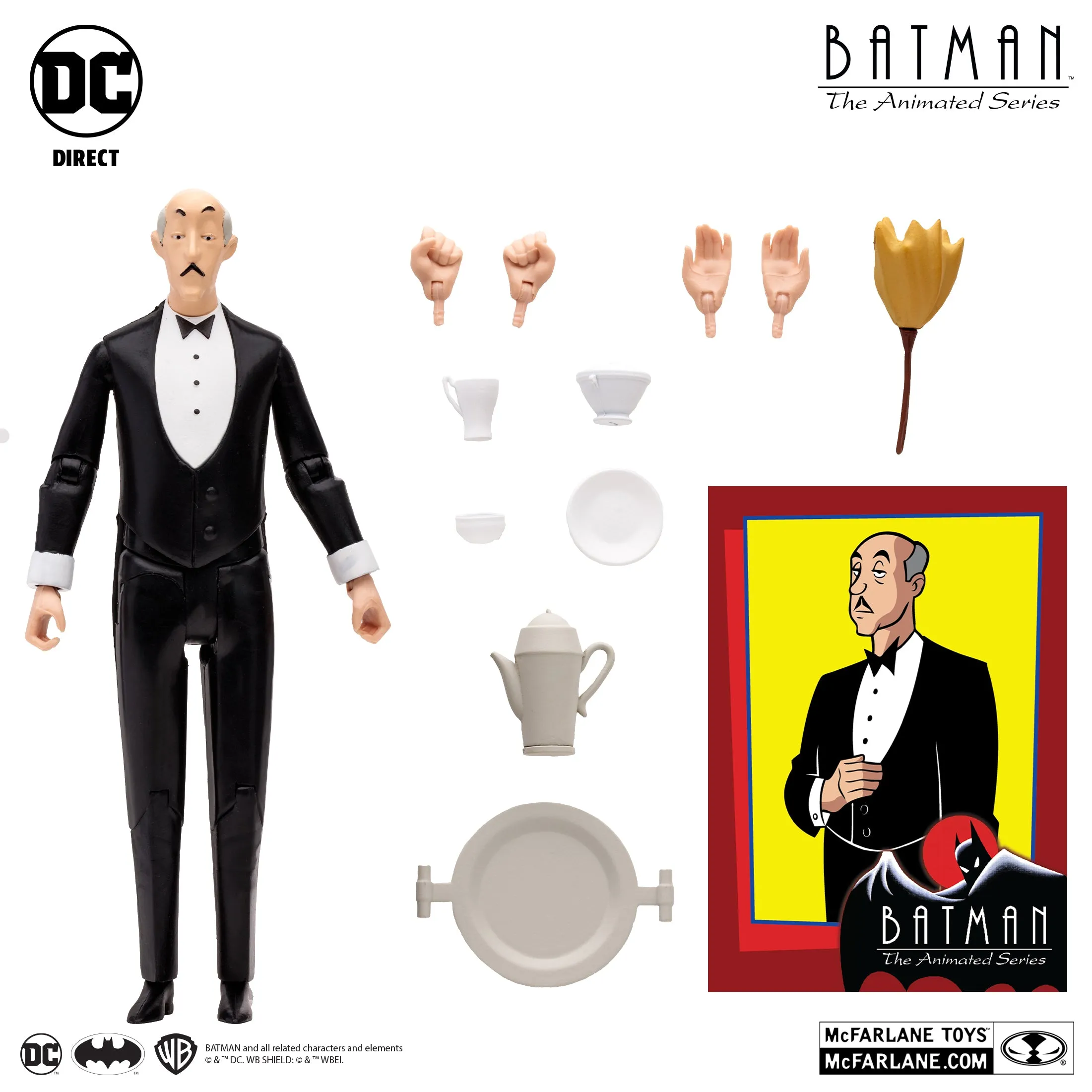 DC Direct Exclusive Batman - The Animated Series Alfred