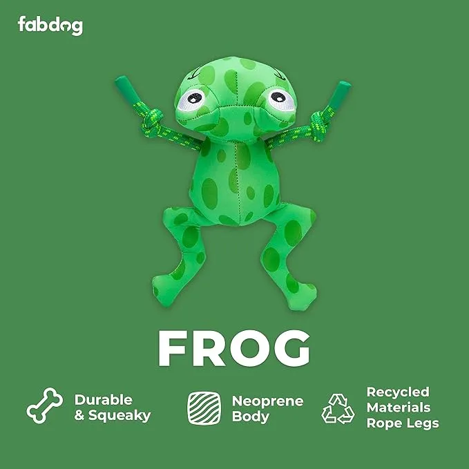 Fabdog | Frog Floatie - Dog Toys