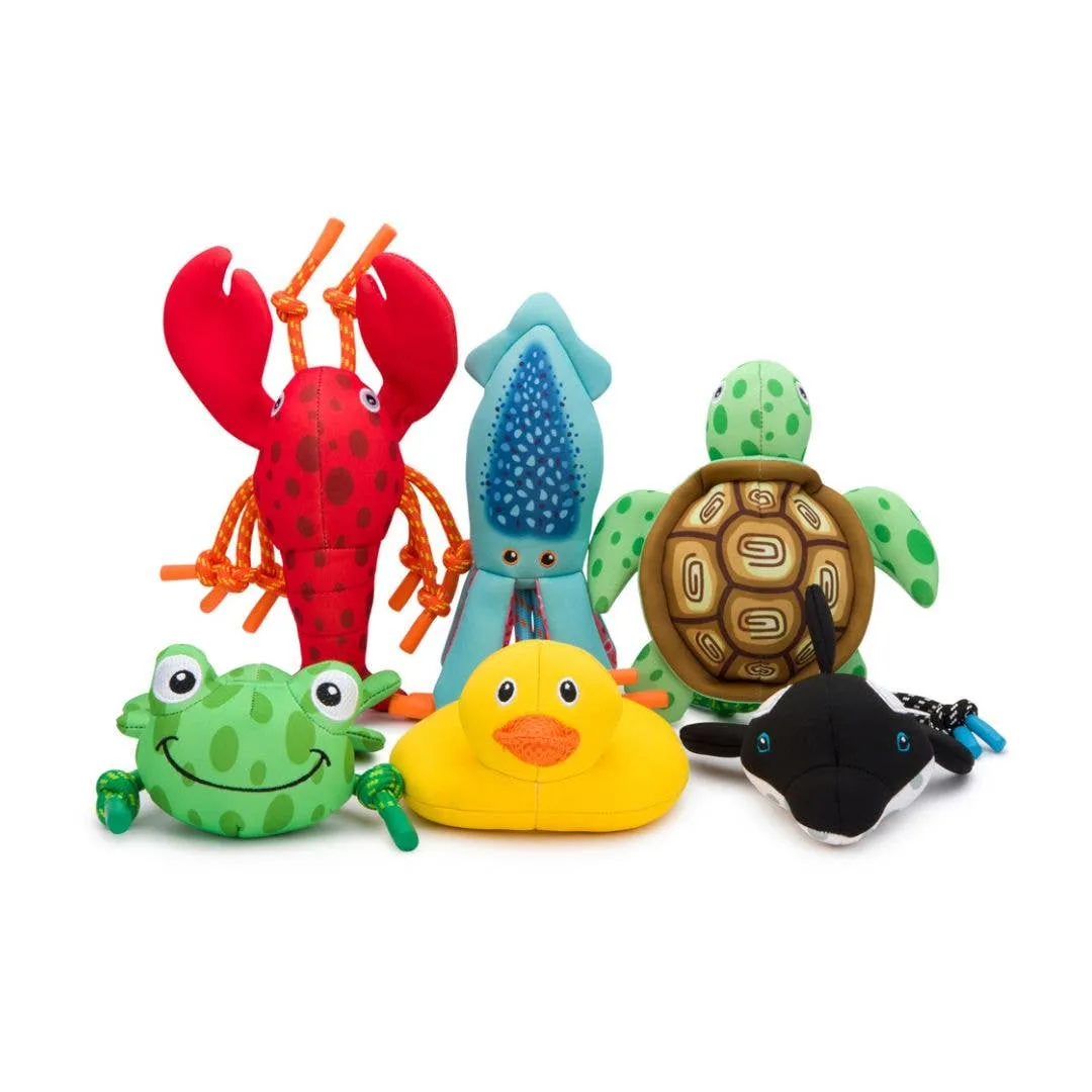 Fabdog | Frog Floatie - Dog Toys