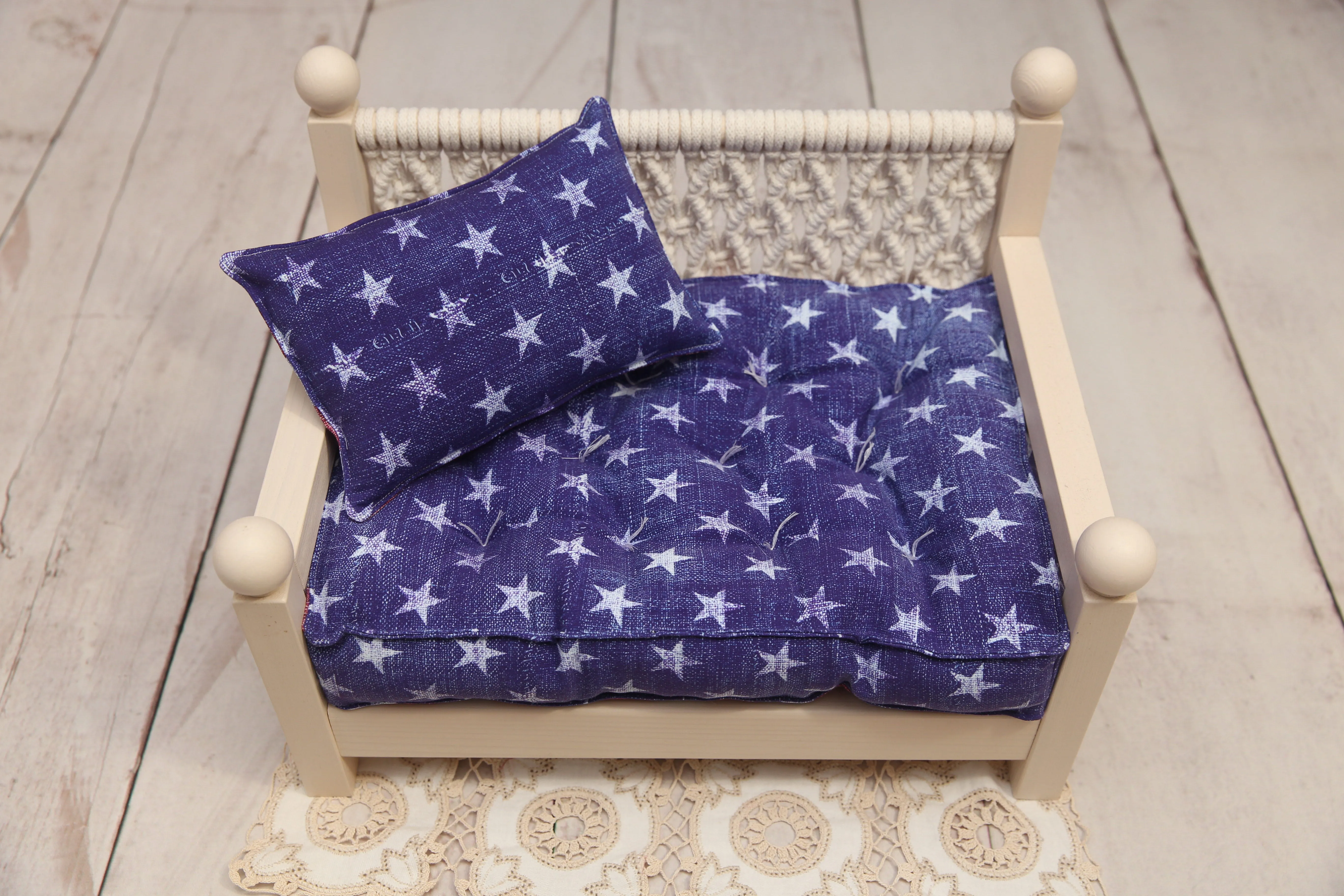 MADE TO ORDER- REVERSIBLE Original Stars & Stripes- NB Mattress