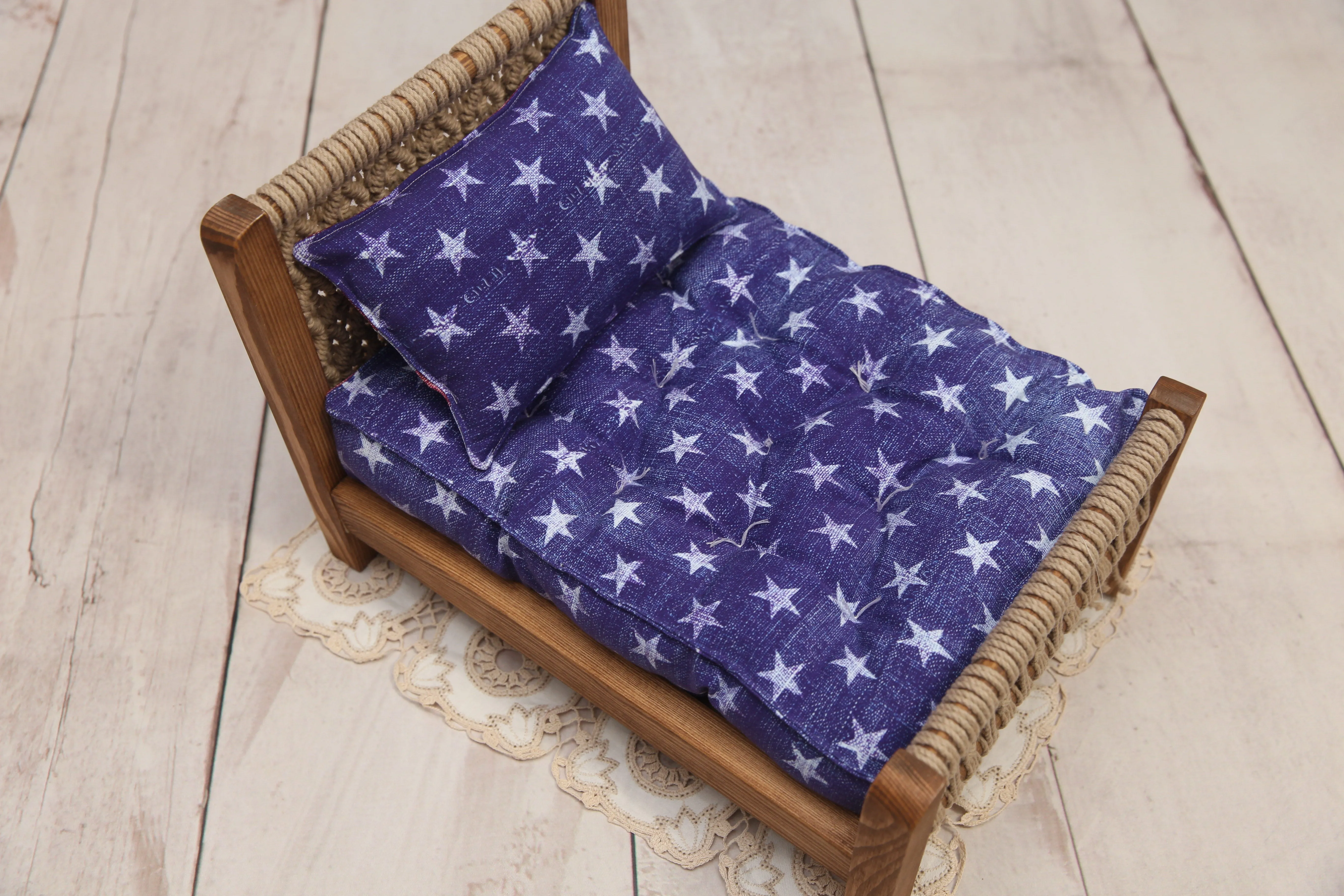 MADE TO ORDER- REVERSIBLE Original Stars & Stripes- NB Mattress