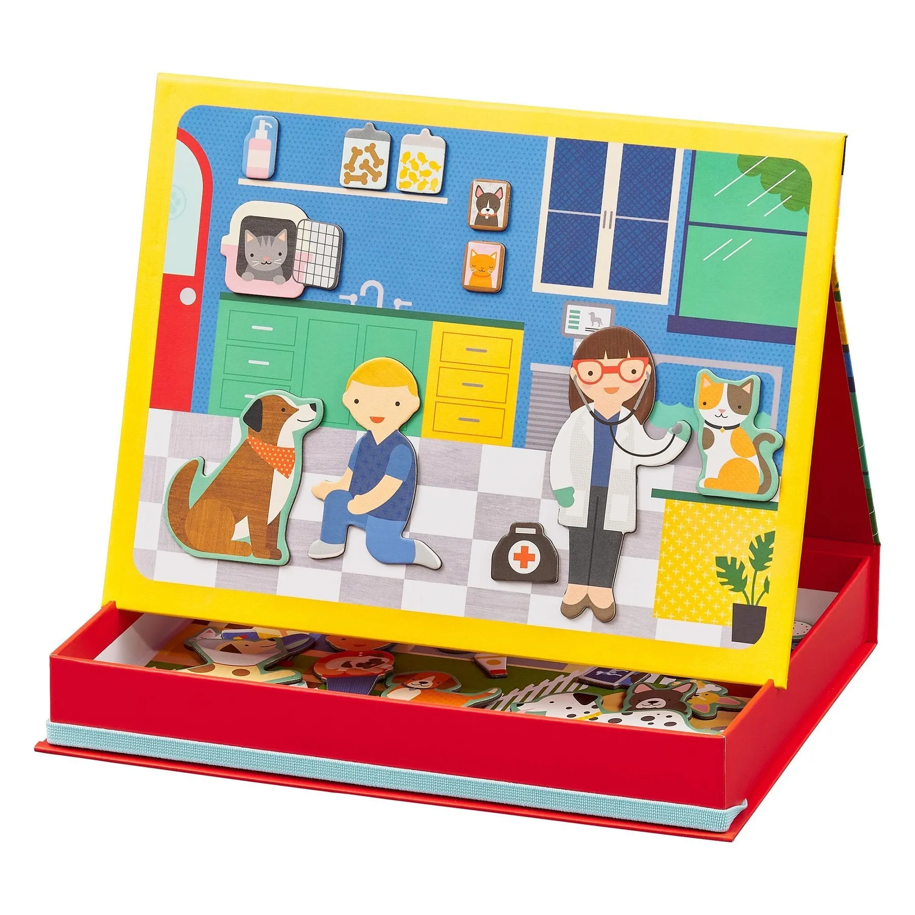 Magnetic Play Scene - Pet Hospital by Petit Collage