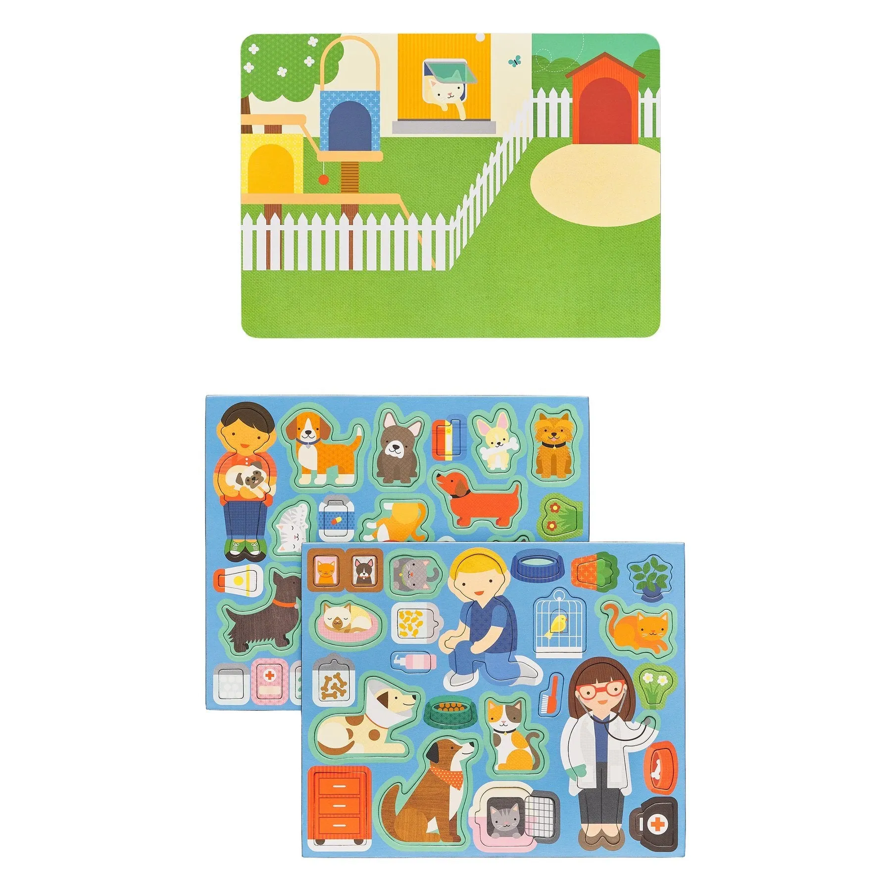 Magnetic Play Scene - Pet Hospital by Petit Collage