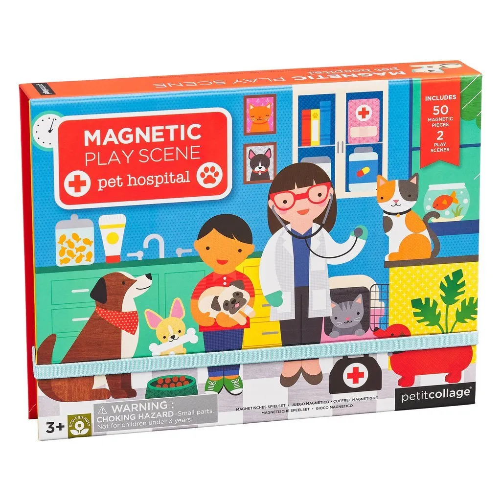 Magnetic Play Scene - Pet Hospital by Petit Collage