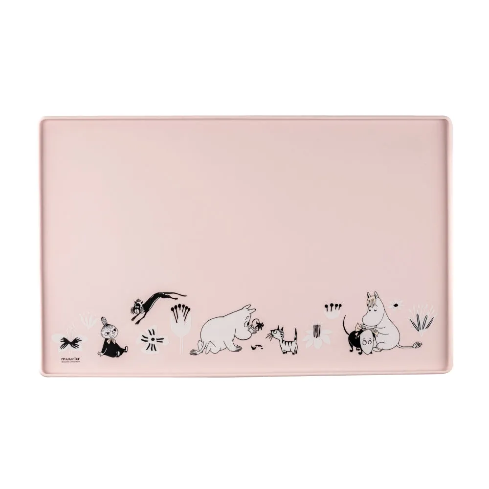 Moomin For Pets Place Mat Pink  47 x 30 cm