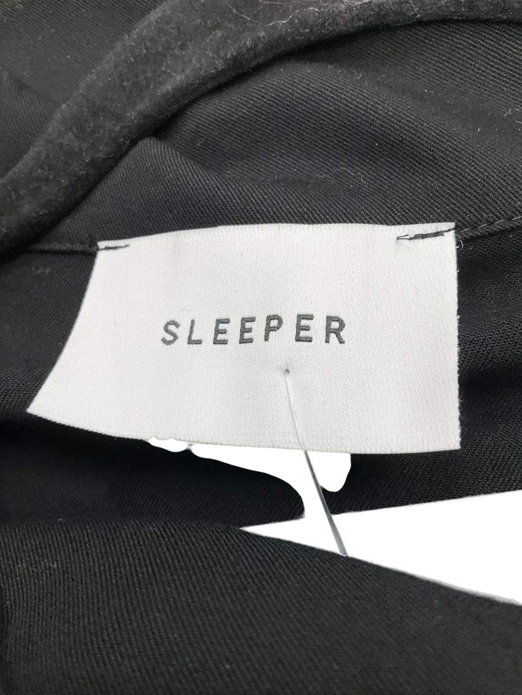 Sleeper Black Party Feather-trimmed Crepe De Chine Pyjama Set UK S