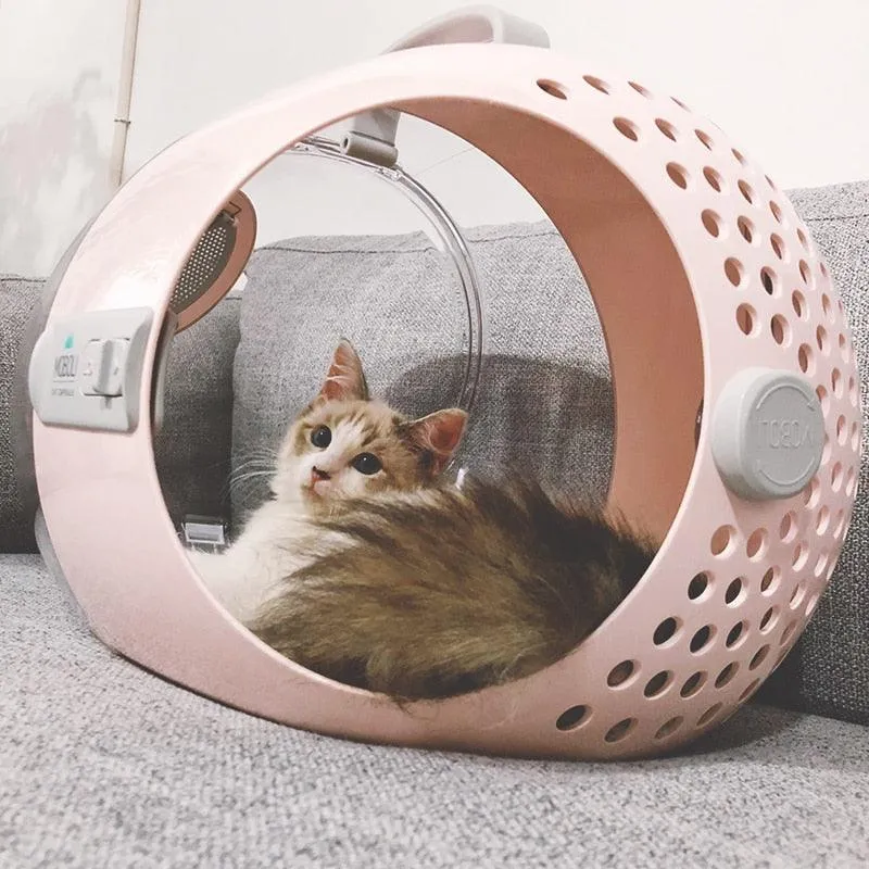 Travel Capsule Shaped Carrier for Pets